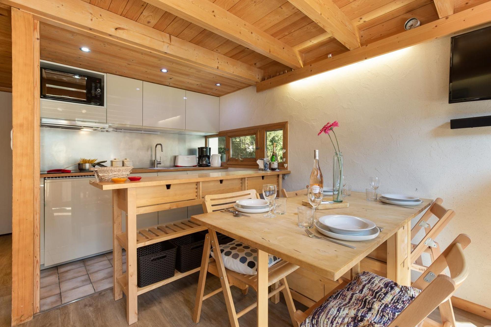 Residence Grand Roc - Bruyeres 220 - Happy Rentals 霞慕尼 外观 照片